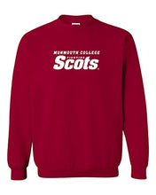 Load image into Gallery viewer, Monmouth College Fighting Scots Crewneck Sweatshirt - Cardinal Red