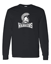 Load image into Gallery viewer, Winona State Warriors Primary Long Sleeve T-Shirt - Black