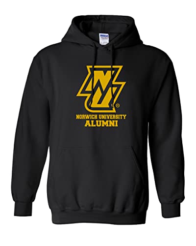 Norwich University Alumni Hooded Sweatshirt - Black