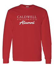 Load image into Gallery viewer, Caldwell University Alumni Long Sleeve Shirt - Red