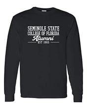 Load image into Gallery viewer, Seminole State College of Florida Alumni Long Sleeve T-Shirt - Black