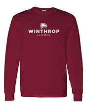 Load image into Gallery viewer, Winthrop University Alumni Long Sleeve T-Shirt - Cardinal Red