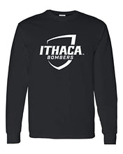 Load image into Gallery viewer, Ithaca College Bombers Long Sleeve Shirt - Black