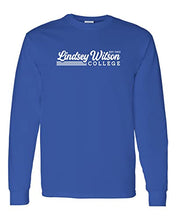 Load image into Gallery viewer, Vintage Lindsey Wilson College Long Sleeve T-Shirt - Royal