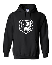 Load image into Gallery viewer, Bob Jones University Mascot Head Hooded Sweatshirt - Black