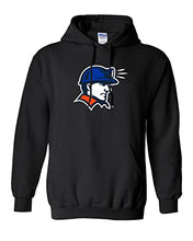 Load image into Gallery viewer, Wisconsin Platteville Pioneer Pete Hooded Sweatshirt - Black