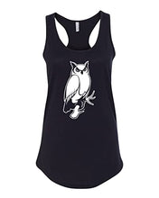 Load image into Gallery viewer, Keene State College Owl Ladies Tank Top - Black
