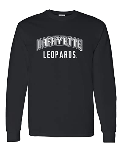 Lafayette Leopards Paw Long Sleeve T-Shirt - Black