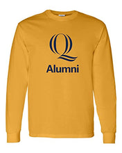 Load image into Gallery viewer, Quinnipiac University Alumni Long Sleeve Shirt - Gold