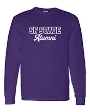 Load image into Gallery viewer, San Francisco State Alumni Long Sleeve Shirt - Purple