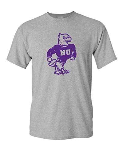 Niagara University Mascot T-Shirt - Sport Grey