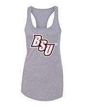 Load image into Gallery viewer, Bridgewater State University BSU Ladies Tank Top - Heather Grey