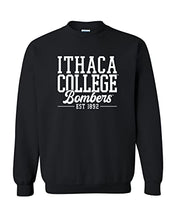 Load image into Gallery viewer, Ithaca College Bombers Alumni Crewneck Sweatshirt - Black