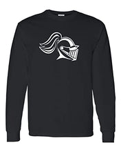 Load image into Gallery viewer, Wartburg College Knights Long Sleeve Shirt - Black