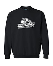 Load image into Gallery viewer, Caldwell University Cougars Crewneck Sweatshirt - Black