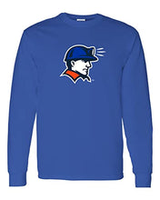 Load image into Gallery viewer, Wisconsin Platteville Pioneer Pete Long Sleeve Shirt - Royal