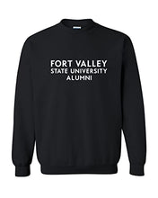 Load image into Gallery viewer, Fort Valley State University Alumni Crewneck Sweatshirt - Black