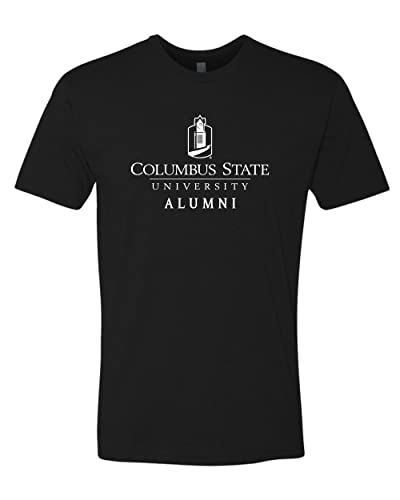Columbus State University CSU Alumni Soft Exclusive T-Shirt - Black