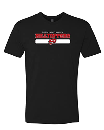 Western Kentucky Hilltoppers Horizontal Exclusive Soft Shirt - Black