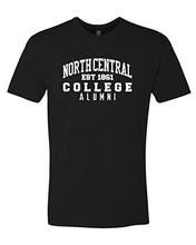Load image into Gallery viewer, North Central College Alumni Soft Exclusive T-Shirt - Black