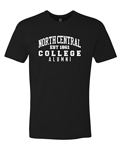 North Central College Alumni Soft Exclusive T-Shirt - Black