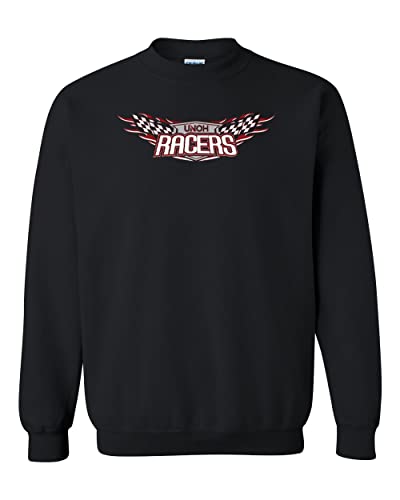Northwestern Ohio UNOH Racers Full Logo Crewneck Sweatshirt - Black