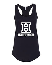 Load image into Gallery viewer, Hartwick College H Ladies Tank Top - Black