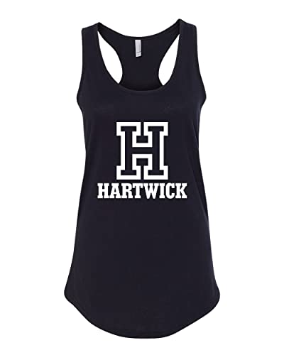 Hartwick College H Ladies Tank Top - Black