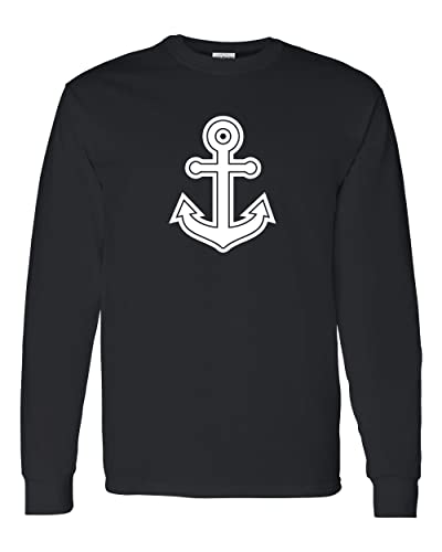 Mercyhurst University Anchor Long Sleeve T-Shirt - Black