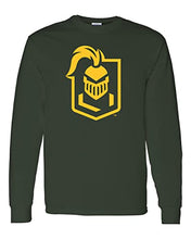 Load image into Gallery viewer, New Jersey City Gothic Knights Long Sleeve Shirt - Forest Green