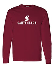 Load image into Gallery viewer, Santa Clara University Long Sleeve Shirt - Cardinal Red