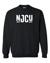 Load image into Gallery viewer, New Jersey City NJCU Crewneck Sweatshirt - Black