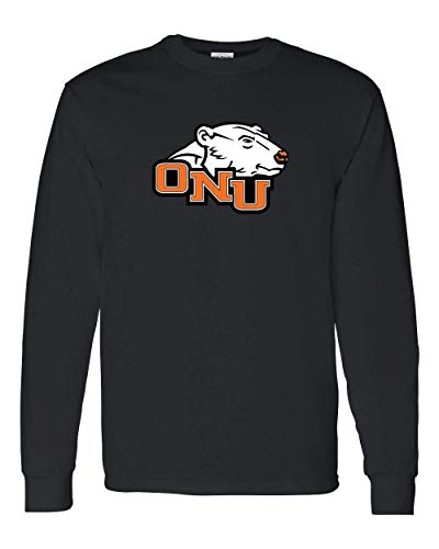 Ohio Northern Polar Bears Long Sleeve T-Shirt - Black