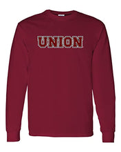 Load image into Gallery viewer, Union College Union Long Sleeve Shirt - Cardinal Red