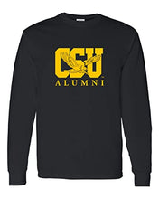 Load image into Gallery viewer, Coppin State University CSU Alumni Long Sleeve T-Shirt - Black