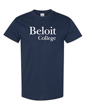 Load image into Gallery viewer, Beloit College 1 Color T-Shirt - Navy