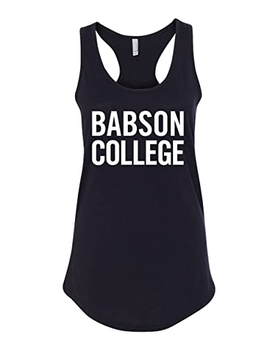 Babson College Ladies Tank Top - Black