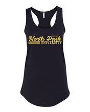 Load image into Gallery viewer, Vintage North Park University Ladies Tank Top - Black