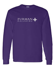 Load image into Gallery viewer, Furman Paladins Long Sleeve T-Shirt - Purple