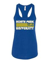 Load image into Gallery viewer, Retro North Park University Ladies Tank Top - Royal