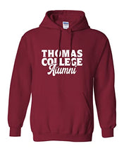 Load image into Gallery viewer, Thomas College Alumni Hooded Sweatshirt - Cardinal Red