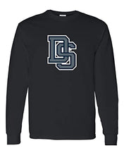 Load image into Gallery viewer, Dalton State College DS Logo Long Sleeve T-Shirt - Black