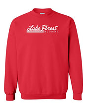 Load image into Gallery viewer, Vintage Lake Forest Alumni Crewneck Sweatshirt - Red