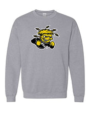Load image into Gallery viewer, Wichita State University Shockers Crewneck Sweatshirt - Sport Grey