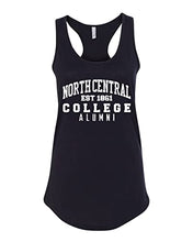 Load image into Gallery viewer, North Central College Alumni Ladies Tank Top - Black