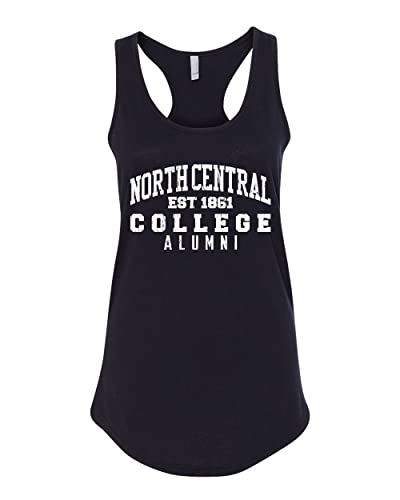 North Central College Alumni Ladies Tank Top - Black