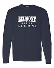 Load image into Gallery viewer, Belmont University Alumni Long Sleeve T-Shirt - Navy
