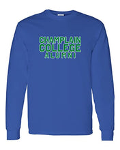 Load image into Gallery viewer, Champlain College Alumni Long Sleeve Shirt - Royal