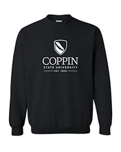 Load image into Gallery viewer, Coppin State University Crewneck Sweatshirt - Black