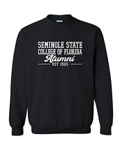 Load image into Gallery viewer, Seminole State College of Florida Alumni Crewneck Sweatshirt - Black
